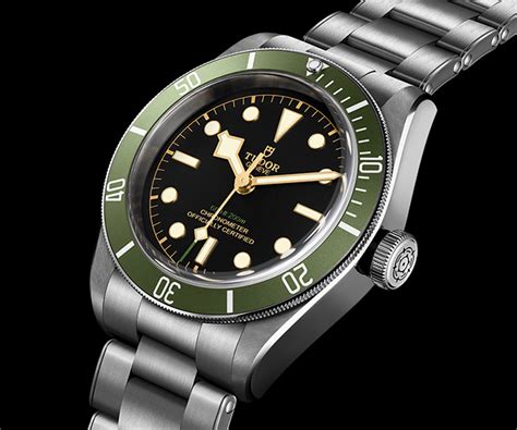 tudor green|tudor black bay green bezel.